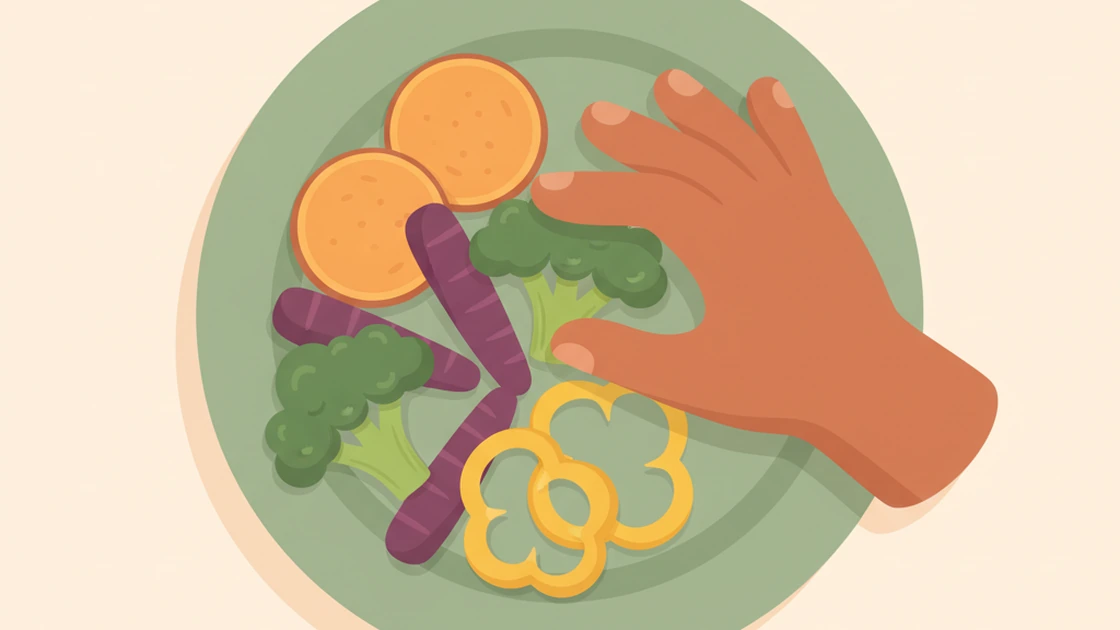 Start with the plate, not a forbidden-foods list